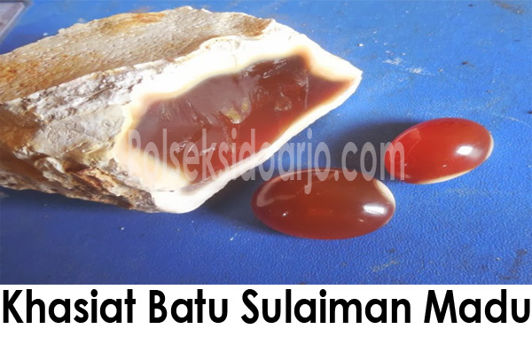 Khasiat Batu Sulaiman Madu