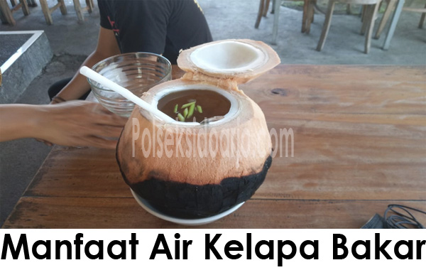 Manfaat Air Kelapa Bakar