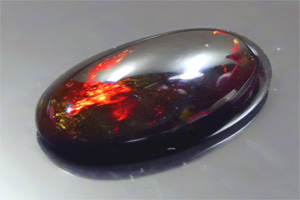 Batu Akik Black Opal